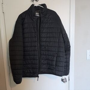 Men's Black Puffer Jacket